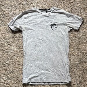 Alphalete Light Gray Short Sleeve Tee